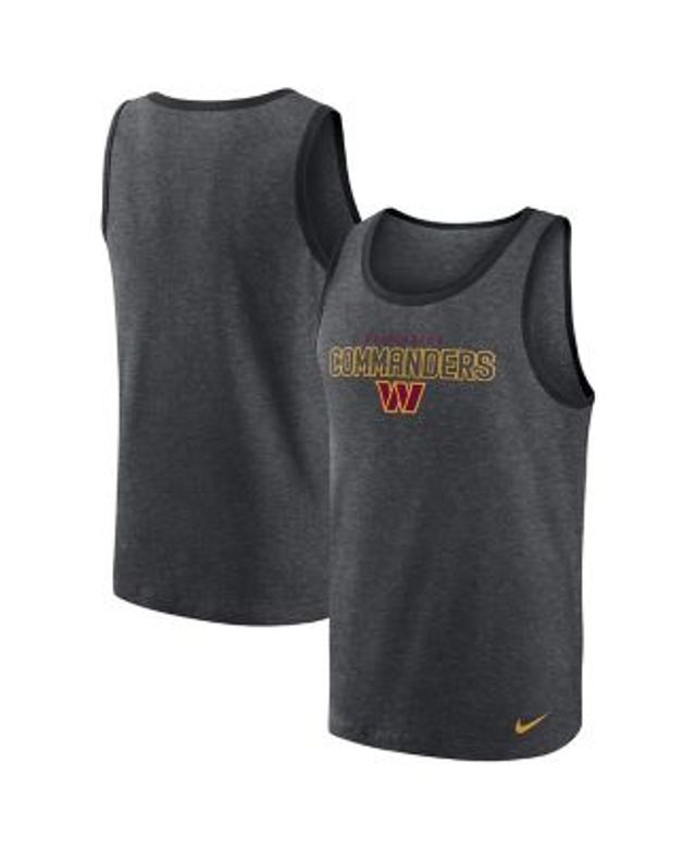 Fanatics Men's Branded Heathered Gray and Black Washington Commanders Our  Year Tank Top