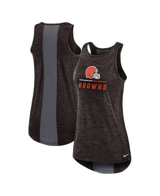 Nike Men's Athletic (NFL Cleveland Browns) Sleeveless Pullover Hoodie in Brown, Size: Medium | 00BW11SD93-06Q