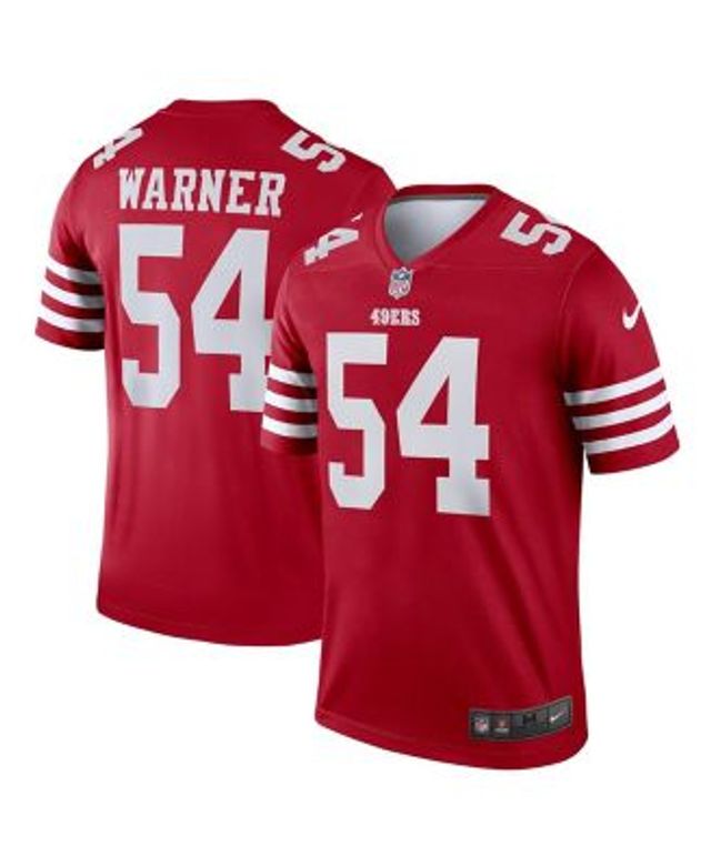 Nike Women's Nike Fred Warner Scarlet San Francisco 49ers Player Game Jersey