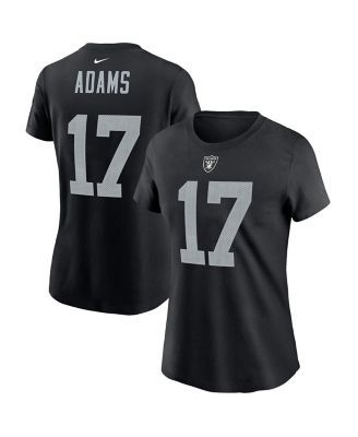 Men's Fanatics Branded Davante Adams Black Las Vegas Raiders Player Icon Name & Number T-Shirt