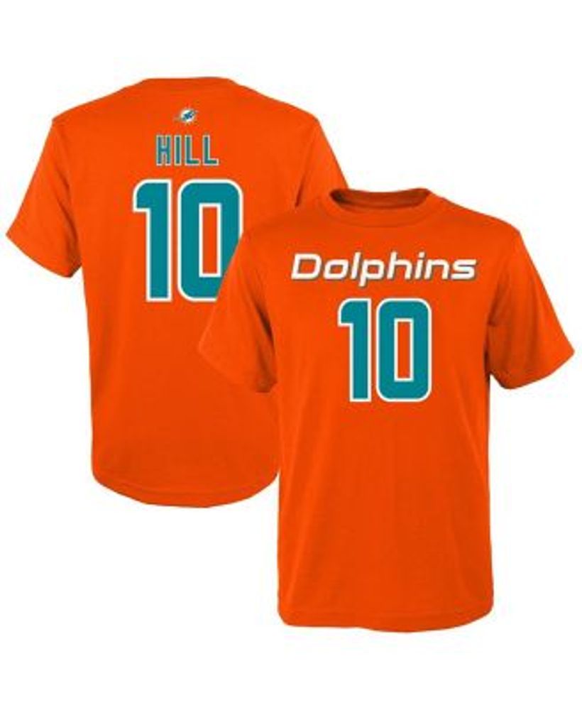 Youth Miami Dolphins Tyreek Hill Game Jersey Aqua Fan Gear