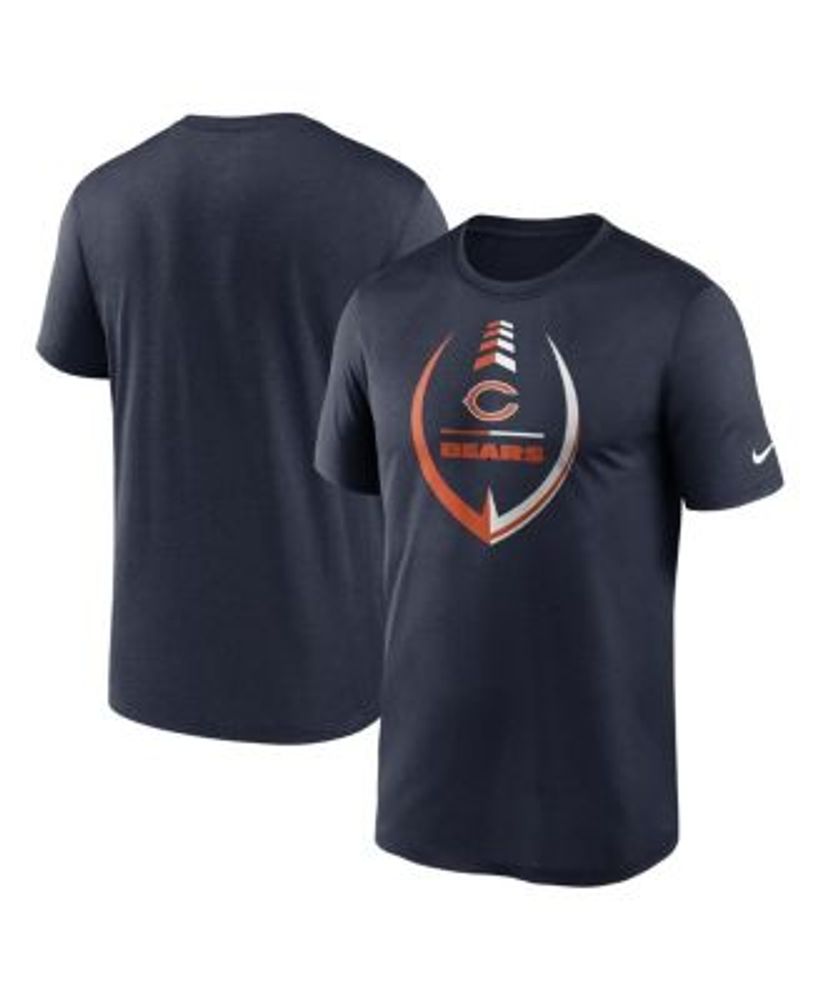 Nike Chicago Bears Men's Dri-Fit Cotton Football All T-Shirt - Macy's