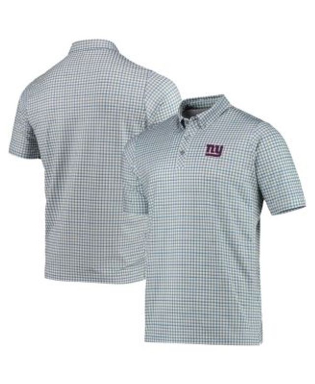 Antigua Men's Gray, Navy Seattle Seahawks Deliver Button-Down Polo