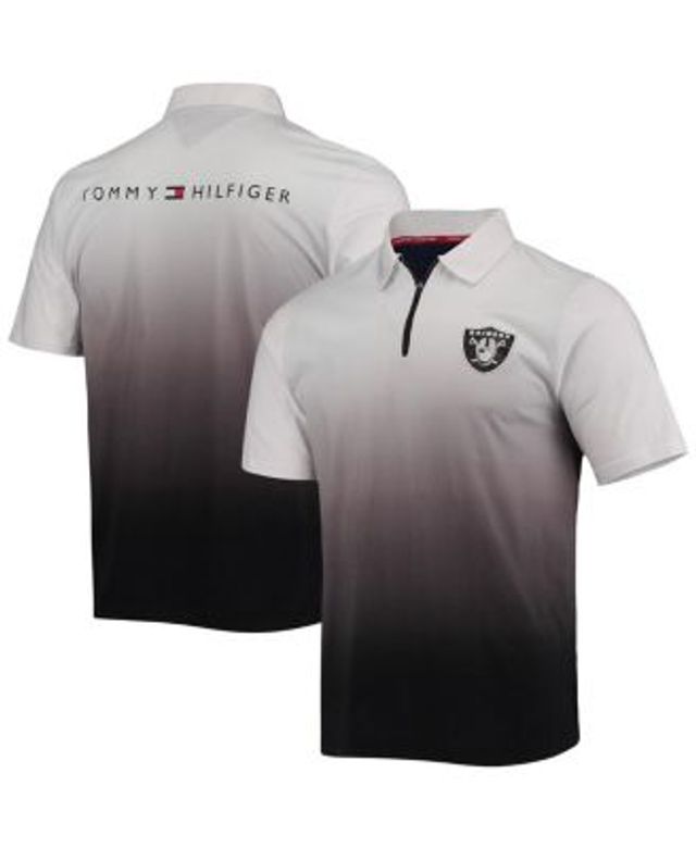 Las Vegas Raiders men gradient polo shirt
