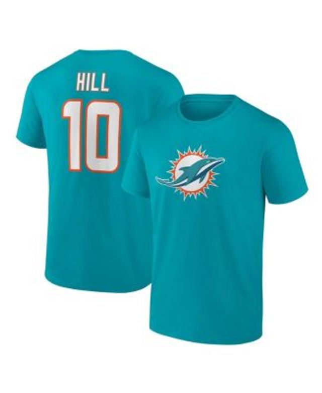 Pro Standard Men's Tyreek Hill White Miami Dolphins Mesh Baseball Button-up  T-shirt, Fan Shop