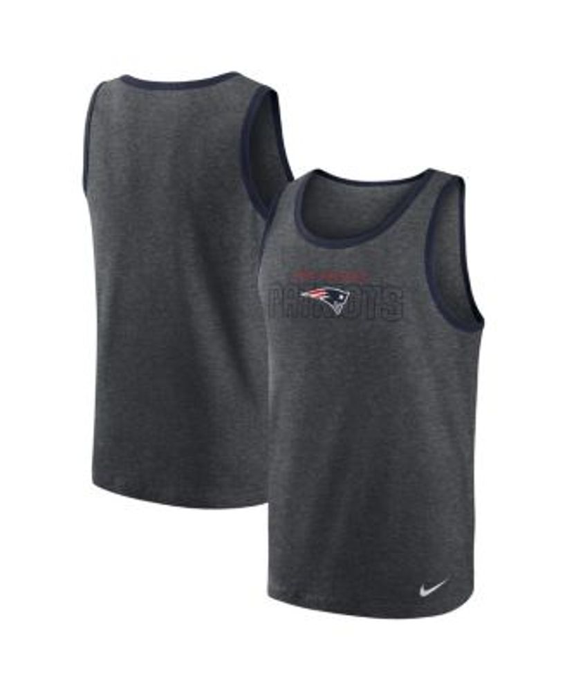 Youth New England Patriots Nike Heathered Navy/Heathered Red