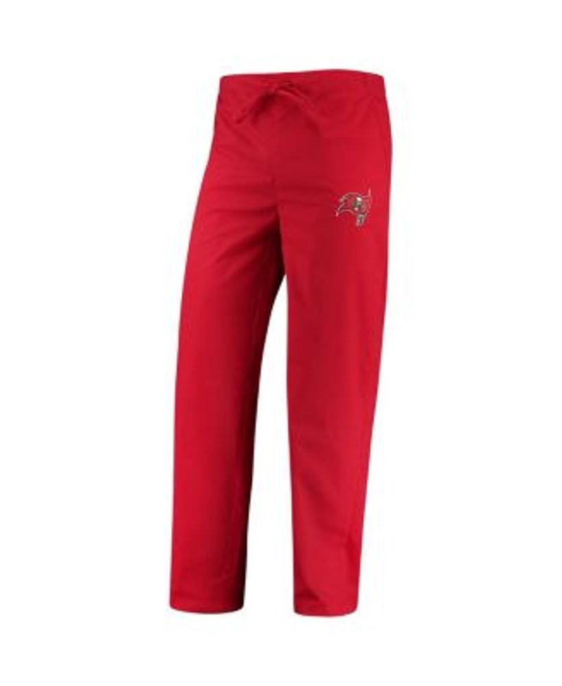 Concepts Sport Men's Red Tampa Bay Buccaneers Scrub Pants