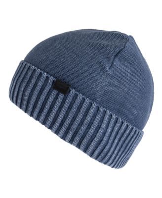 Men's Acid Washed Cuffed Beanie with Fleece Lining