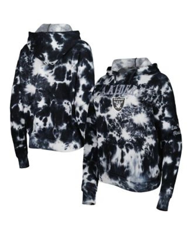 Las Vegas Raiders Pro Standard Women's Animal Print Fleece Pullover Hoodie  - Black