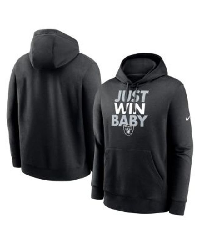 Las Vegas Raiders Nike Sideline Athletic Stack Performance Pullover Hoodie  - Black