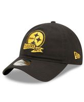 Men's Pittsburgh Steelers New Era Black 2022 Sideline 59FIFTY Pop Fitted Hat