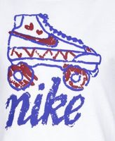 Nike Little Girls Gradient Futura Crew Neck T-shirt