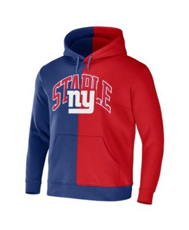 Men's NFL x Staple Navy New England Patriots Split Logo Pullover