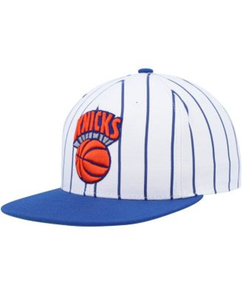 Mitchell & Ness York Knicks Core Basic Snapback, Black/Orange, One Size