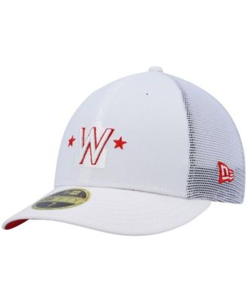 Washington Nationals New Era Logo White 59FIFTY Fitted Hat - Sky Blue