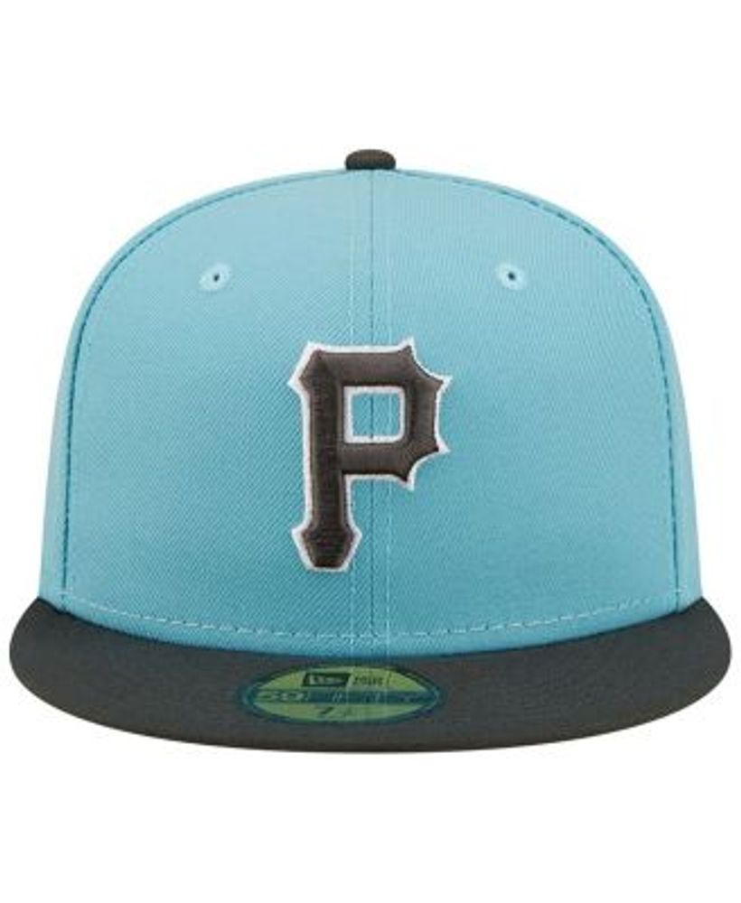 Men's New Era Light Blue Pittsburgh Pirates Color Pack 59FIFTY