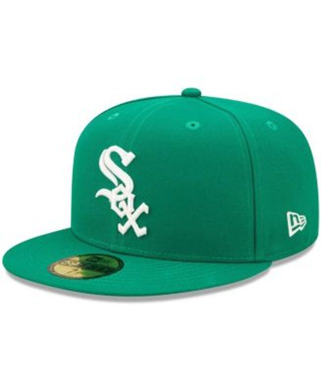 Men's New Era Olive Chicago White Sox Logo 59FIFTY Fitted Hat