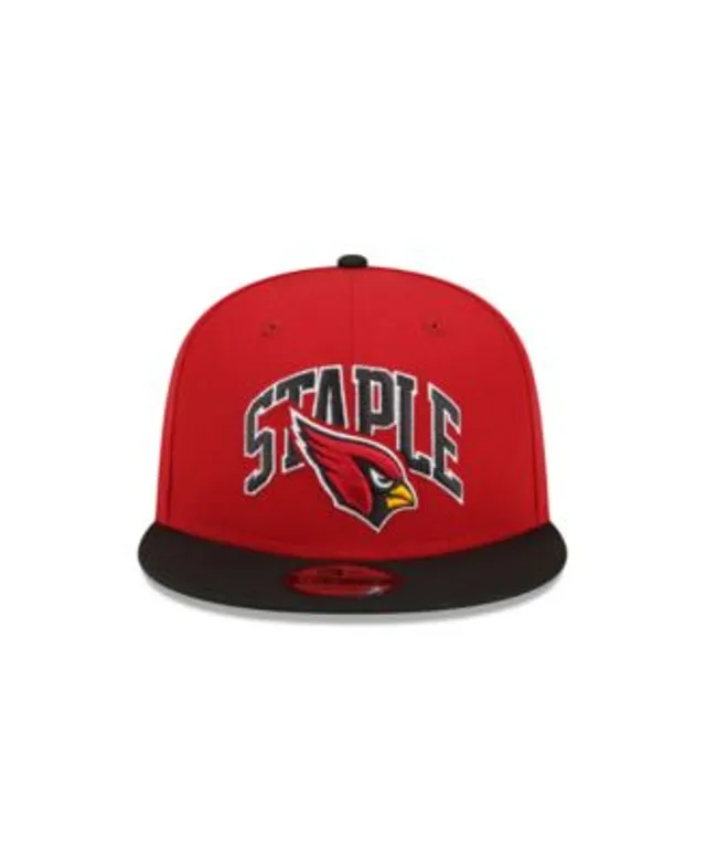 New Era Men's X Staple Cardinal, Black Arizona Cardinals Pigeon