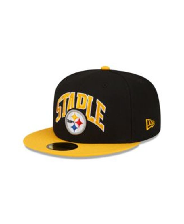 Men's New Era Gold Pittsburgh Steelers Flawless 59FIFTY fitted hat