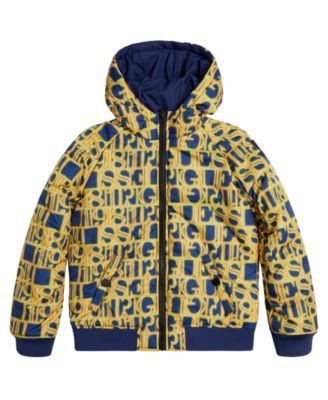 Big Boys All Over Printed Reversible Padded Jacket