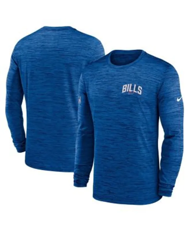 Nike Men's Buffalo Bills Sideline Player Long Sleeve T-Shirt - Royal - L Each