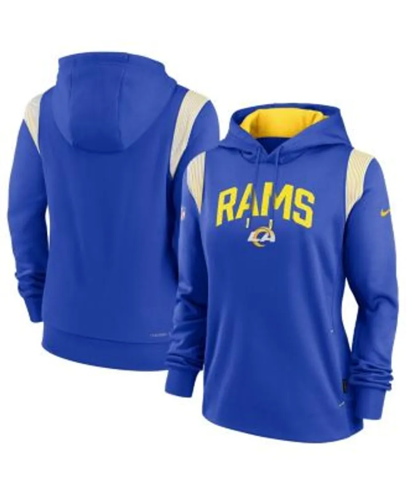 Buffalo Bills Nike Women's Sideline Stack Performance Pullover Hoodie -  Royal