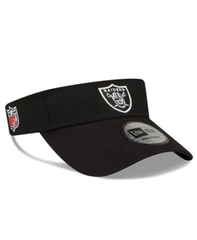 New Era Oakland Las Vegas Raiders Hat Visor One Size Fits All Black