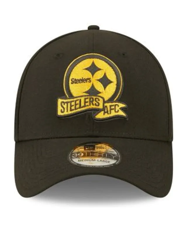 Pittsburgh Steelers New Era 2022 Sideline 39THIRTY Coaches Flex Hat - Black