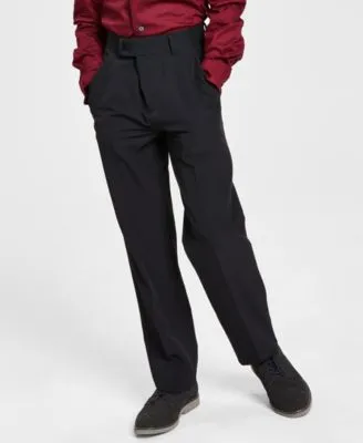 Calvin Klein Big Boys Slim Fit Stretch Suit Pants  Macys