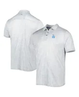 Tommy Bahama Men's Gray Washington Nationals Palm Coast Delray Fond  IslandZone Allover Polo Shirt