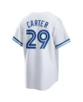 Nike Men's Joe Carter White Toronto Blue Jays Home Cooperstown Collection  Player Jersey