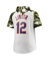 Francisco Lindor Mets White New Men's Large Jersey