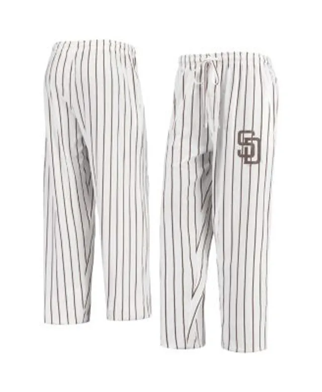 Men's Concepts Sport White/Navy Chicago White Sox Logo Vigor Pinstripe Pants Size: 4XL