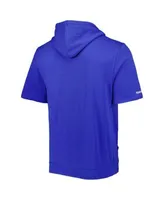 New Era Men's Royal Los Angeles Dodgers Sleeveless Pullover Hoodie