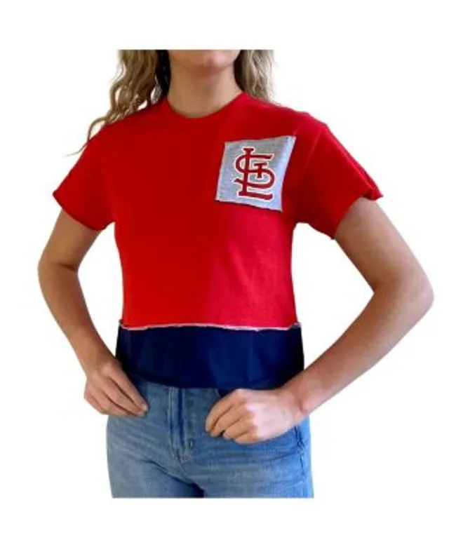 St. Louis Cardinals Tiny Turnip Women's Dirt Ball T-Shirt - Red