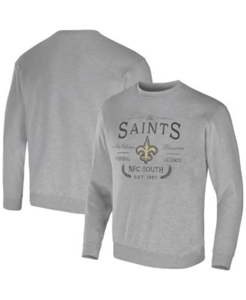 Vintage NFL New Orleans Saints Crewneck Sweatshirt Print Logo 