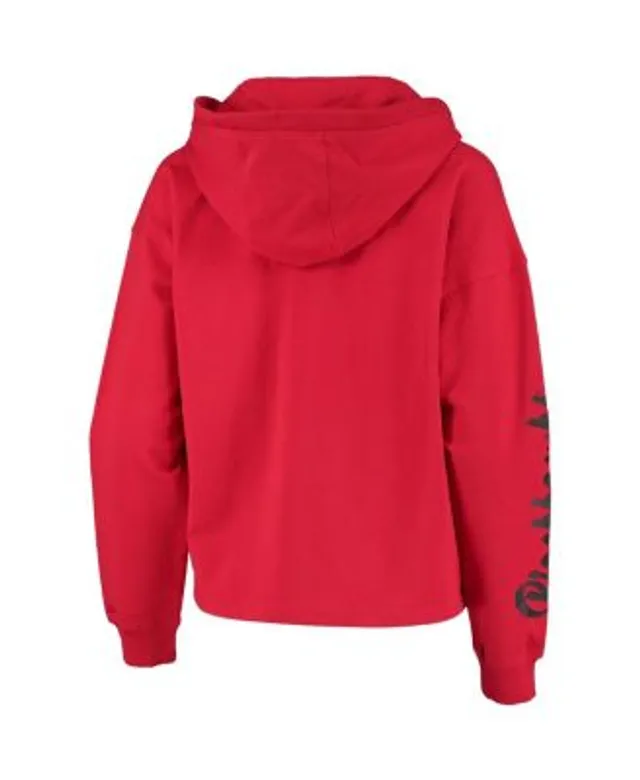 St. Louis Cardinals Dkny Sport Women's Lydia Pullover Hoodie - Red