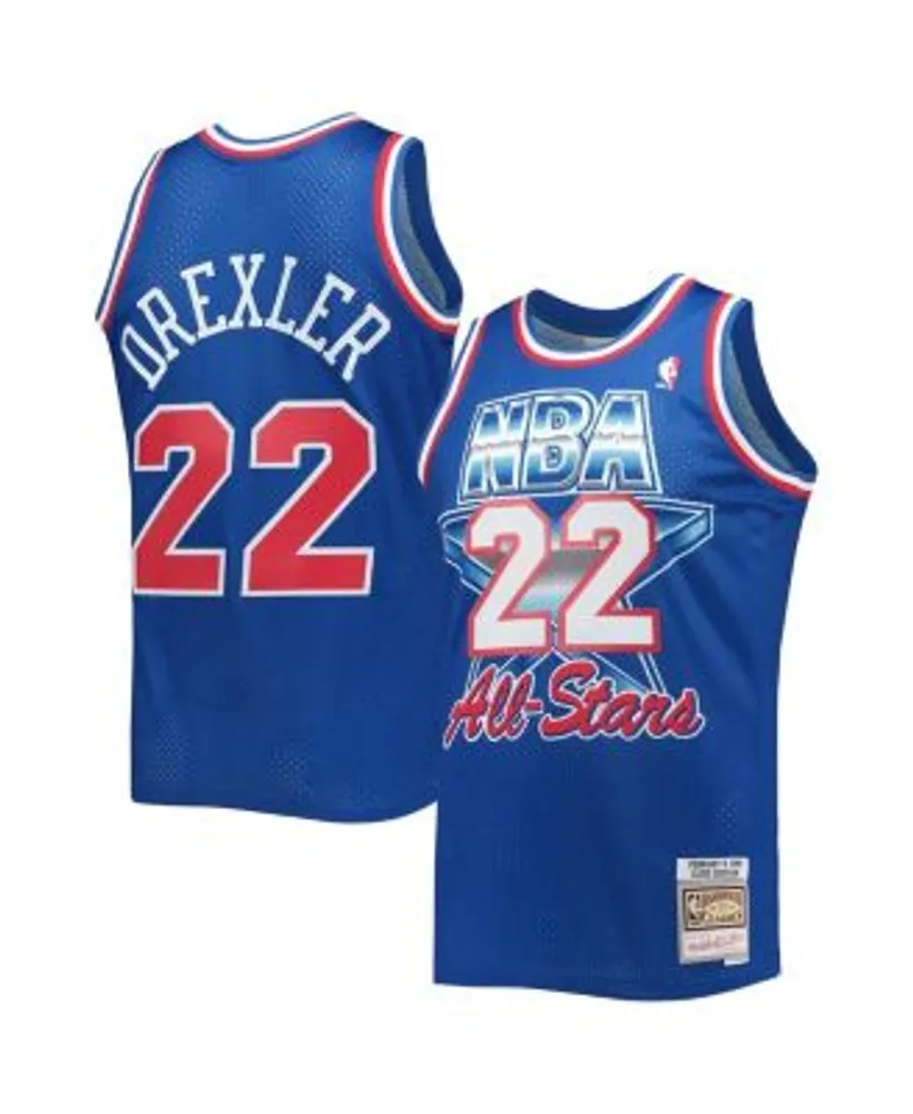 Clyde Drexler Houston Rockets Mitchell & Ness 1996-97 Hardwood Classics  Swingman Jersey - Navy