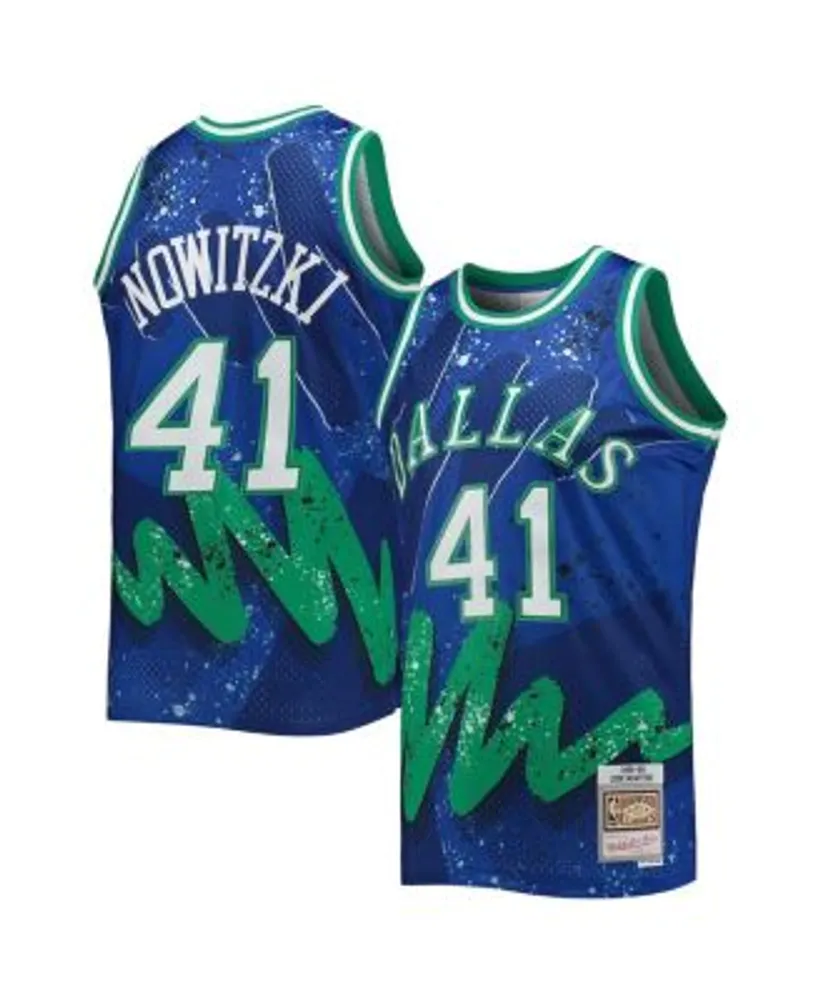 Dirk Nowitzki Dallas Mavericks Mitchell & Ness Hardwood Classics Swingman  Jersey - White