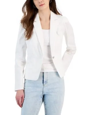 Women's Puff-Sleeve Blazer, Created for Macy's