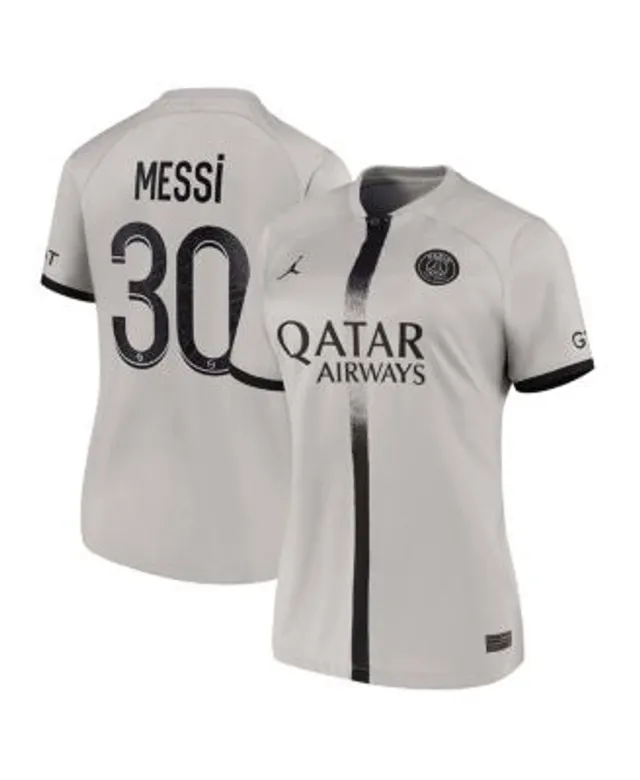 Youth Jordan Brand Lionel Messi Blue Paris Saint-Germain 2021/22 Home  Breathe Stadium Replica Player Jersey