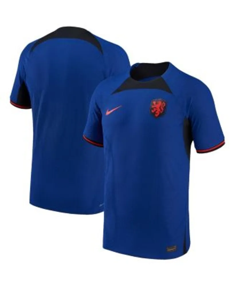 Men's Nike Orange Netherlands National Team 2022/23 Home Vapor Match  Authentic Blank Jersey