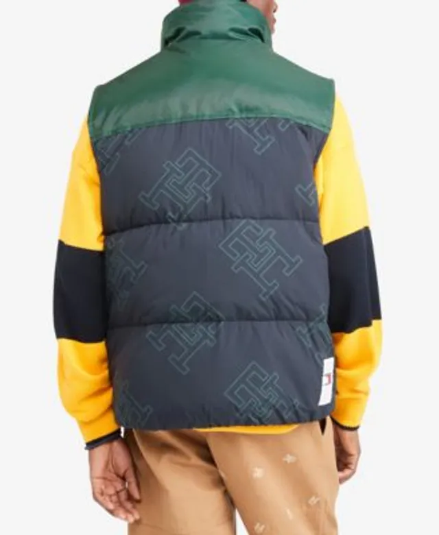 Tommy Hilfiger Men's Monogram Puffer Jacket - Macy's