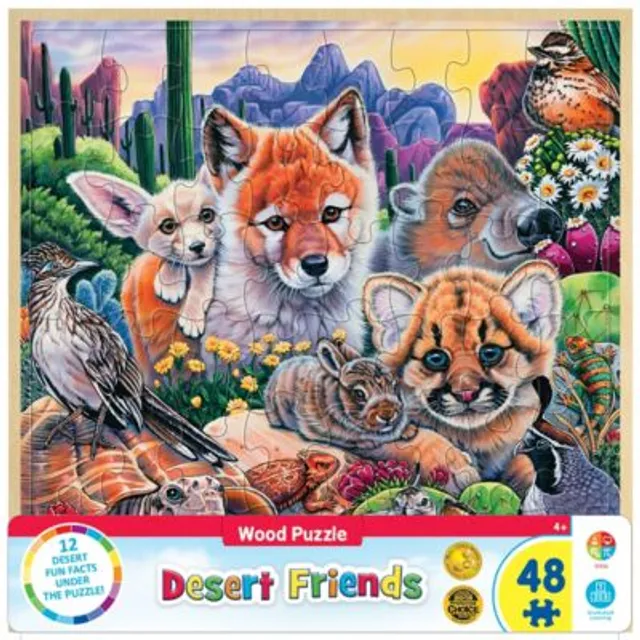 Masterpieces Puzzles Wood Kids Puzzle - Clifford 48 Piece By Scholastic  Entertainment