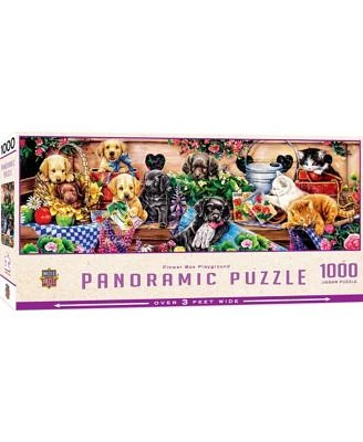 Panoramic - Flower Box Playground 1000 Piece Puzzle