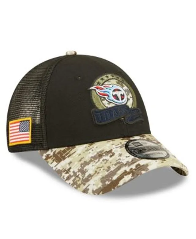 Tennessee Titans New Era Woodland 59FIFTY Fitted Hat - Camo