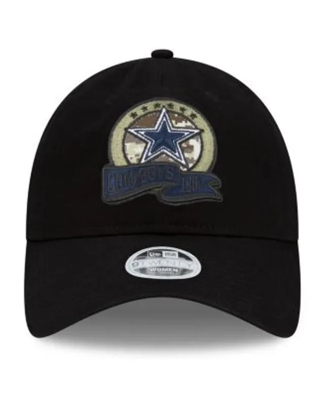 Dallas Cowboys New Era 2022 Salute To Service Knit Hat - Black