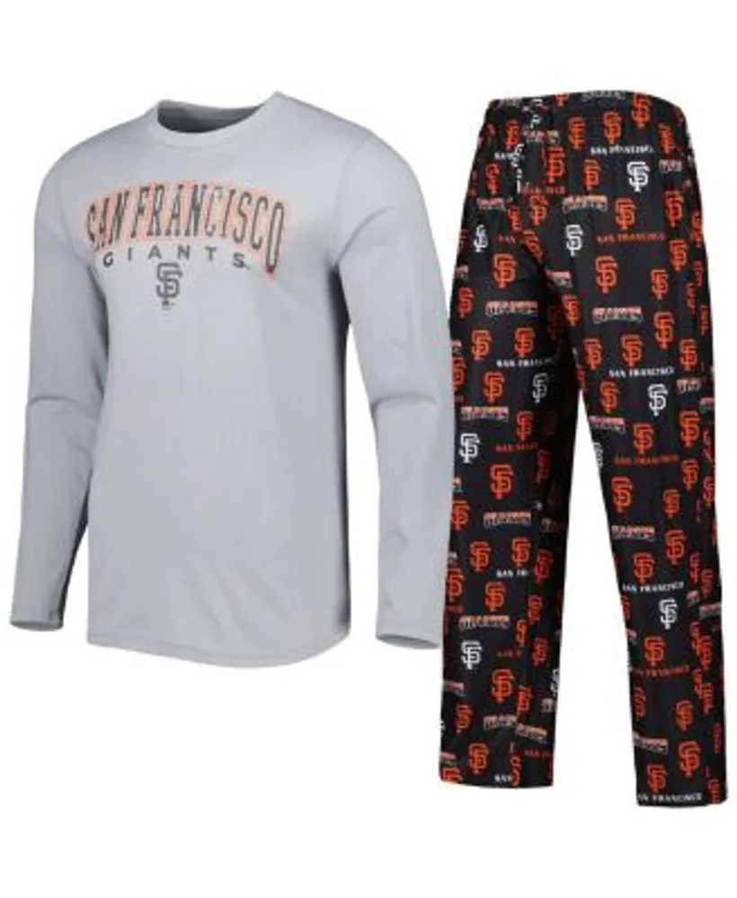 San Francisco Giants Orange/Black CAMO Shirt & Shorts Set