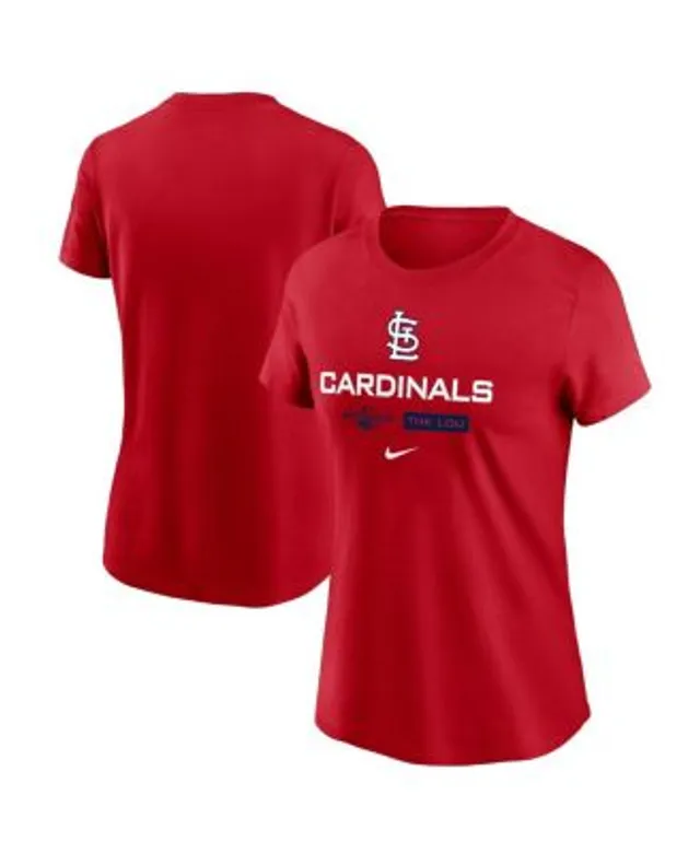 St. Louis Cardinals Nike 2022 Postseason Authentic Collection Dugout  T-Shirt - Red