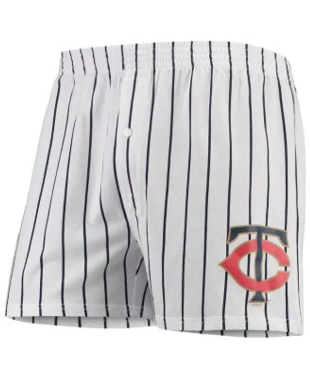 Men's Concepts Sport White Atlanta Braves Vigor Boxer Shorts